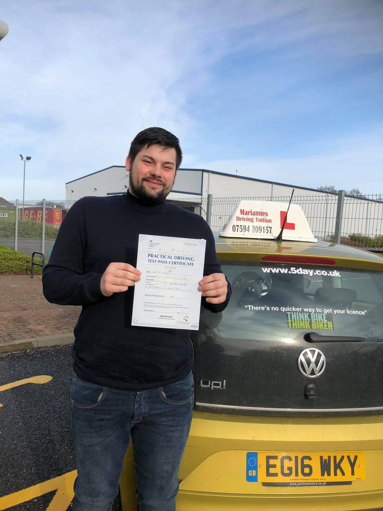 Driving test pass Louth, north and south Somercoats, Mablethorpe, Saltfleet, Cleethorpes and Waltham